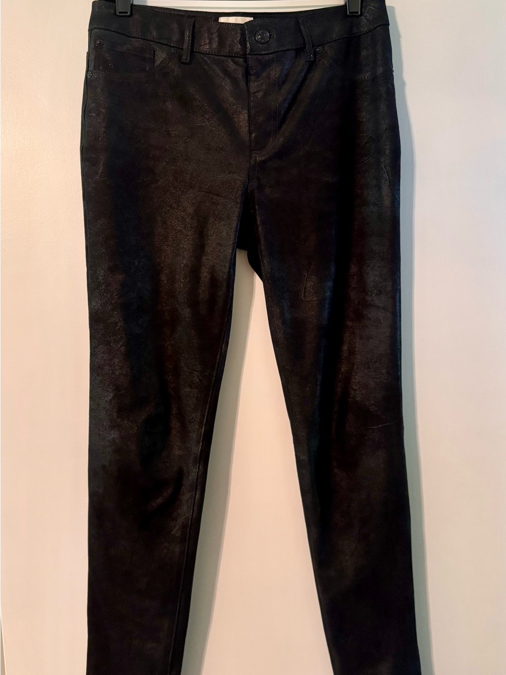 Women’s Slim Faux-Leather Pants